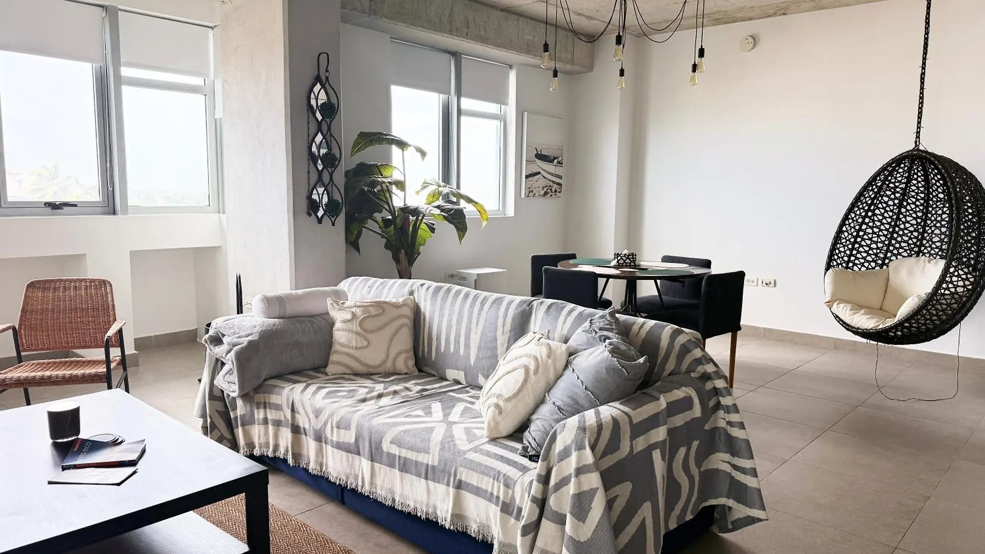 Cozy Modern Loft With Ocean View Near Old San Juan Apartment